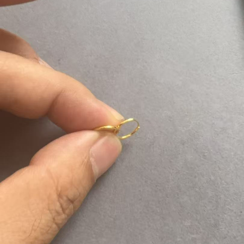 足金999耳钉0.33g