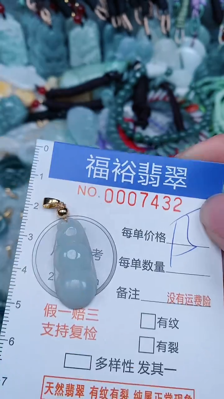 【闪购商品】翡翠颈饰未镶嵌...0007432