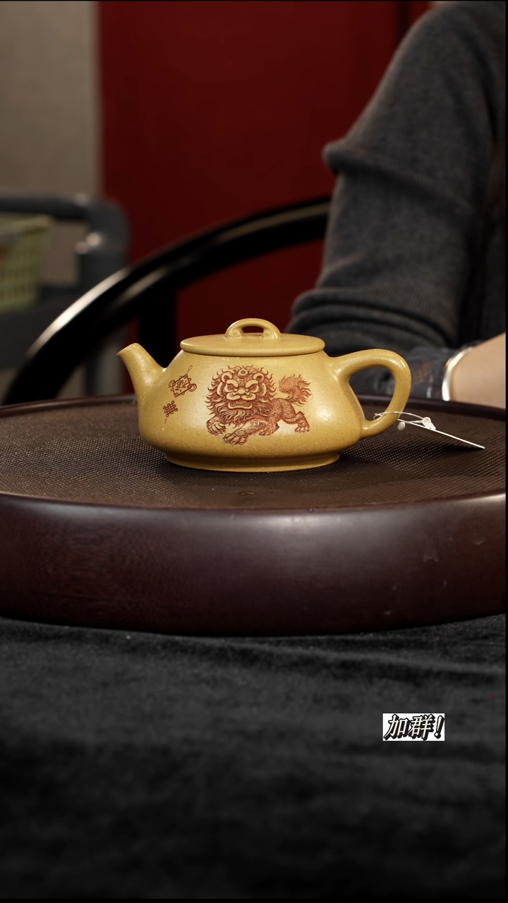 茶壶紫砂MT817806梨皮段石瓢200c