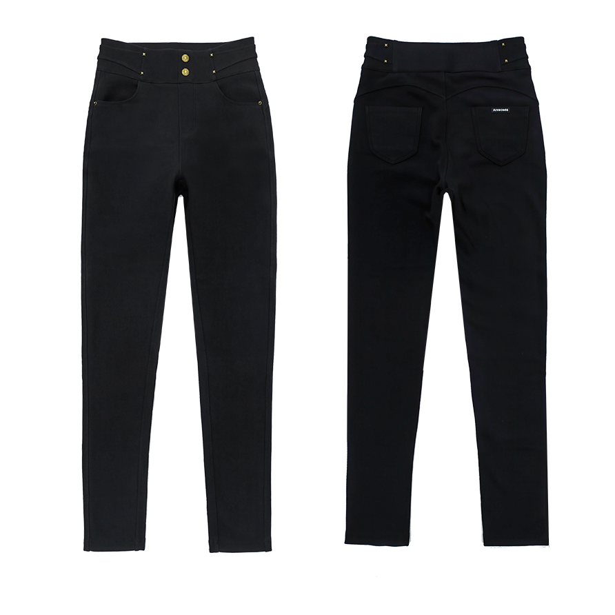 【秋冬新款】棉芭莎牛油果小黑裤9001-9002-6.0