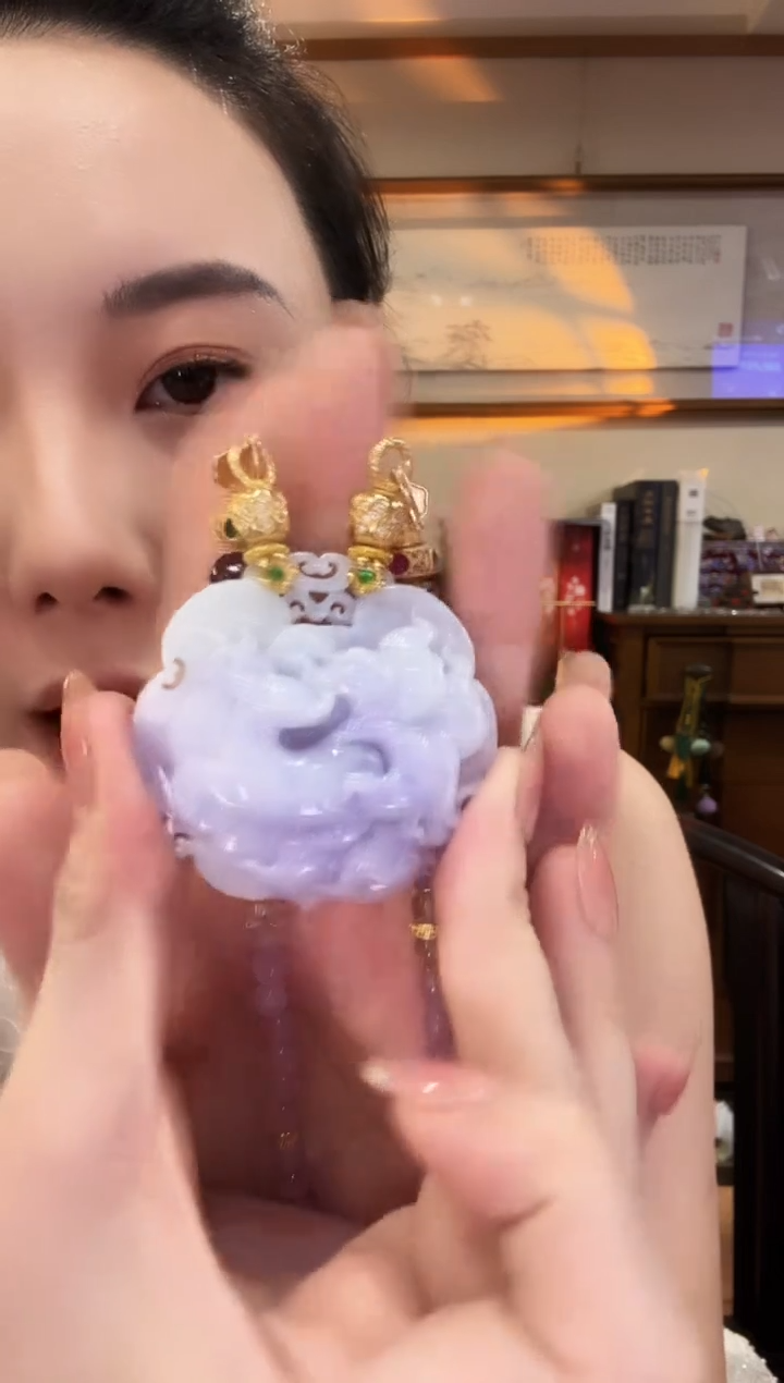 颈饰未镶嵌翡翠国风