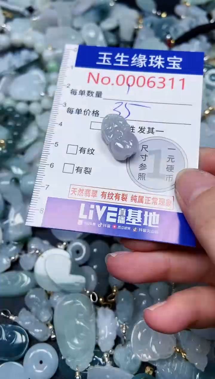 【闪购商品】翡翠颈饰未镶嵌闪购00006311