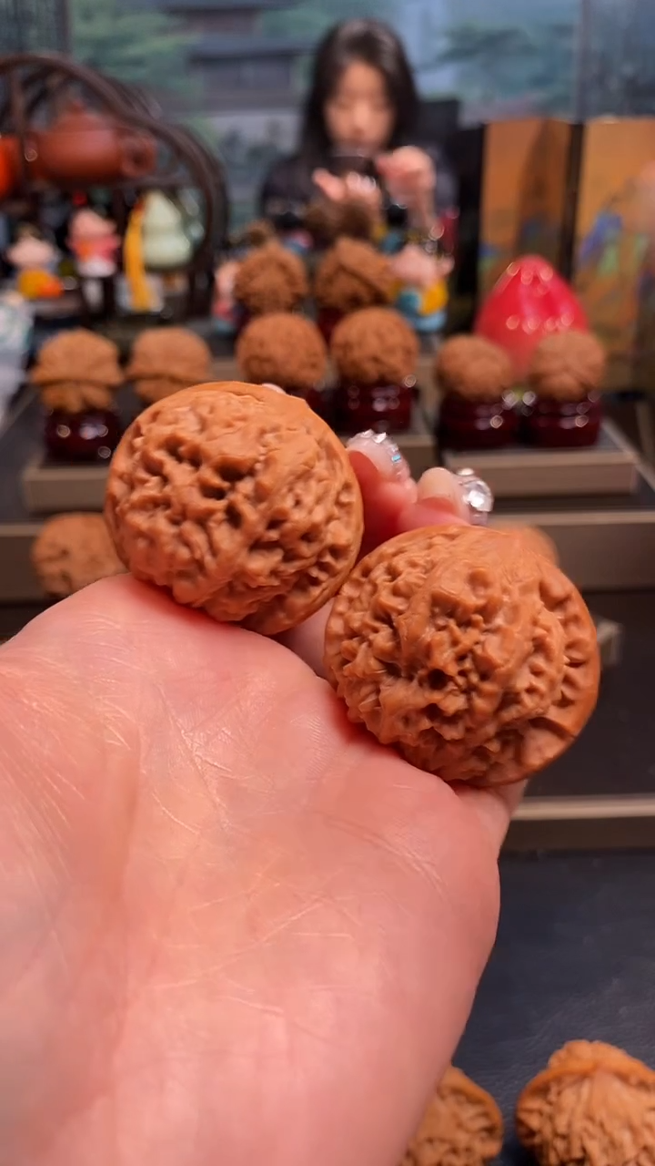 【闪购商品】文玩核桃吊坠K205龙墩40