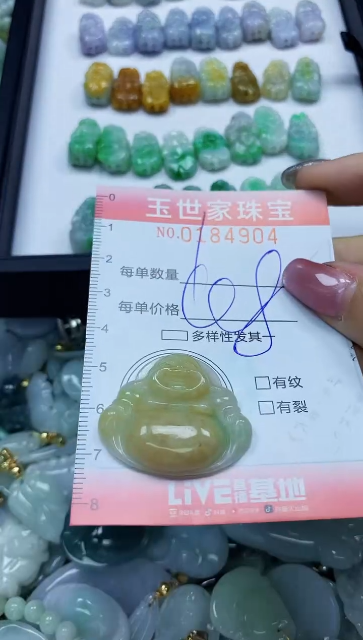 【闪购商品】翡翠颈饰未镶嵌闪购0184904