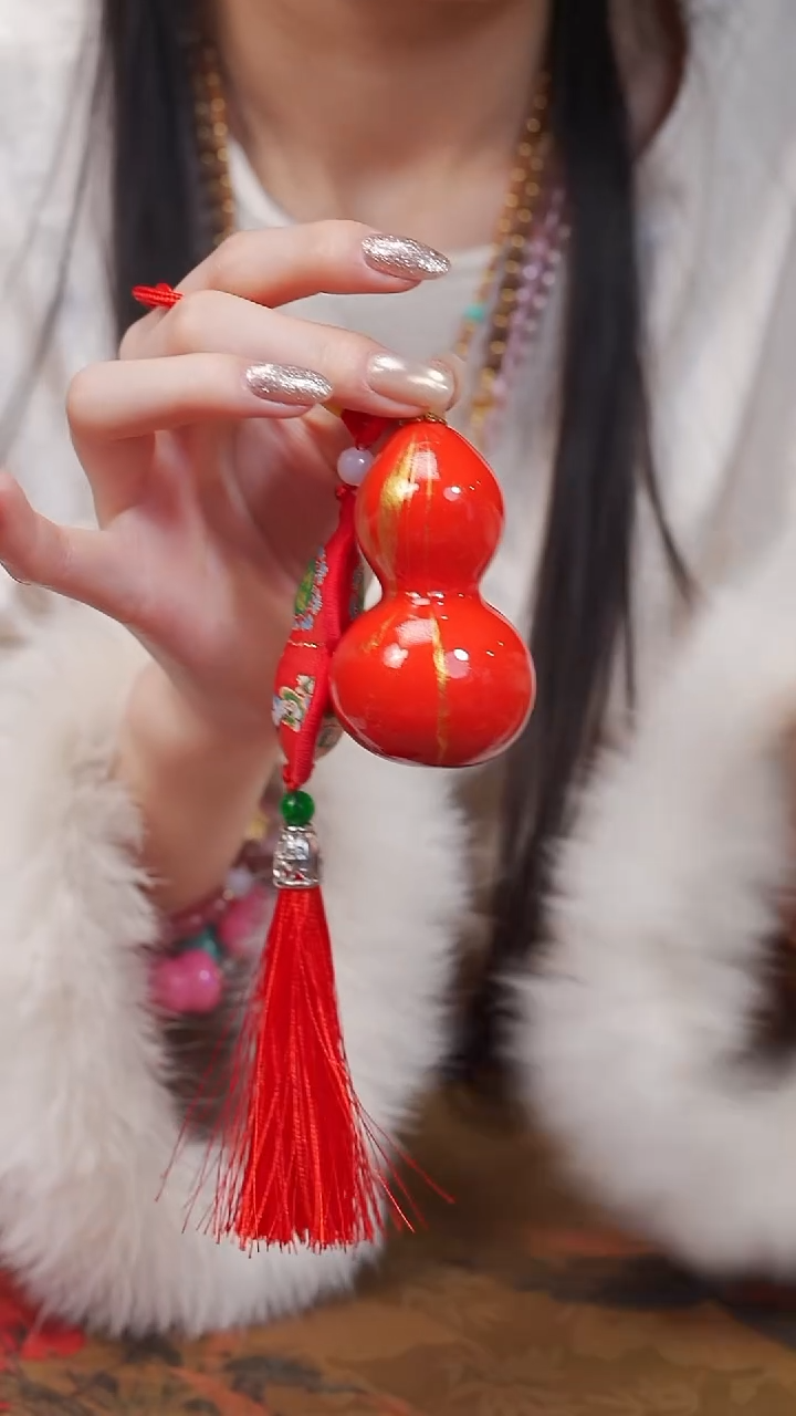 387漆艺工艺小葫芦29.9