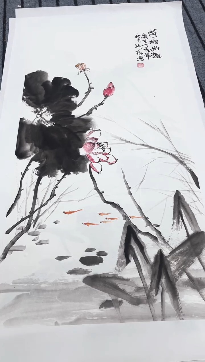 精品国画花鸟作品