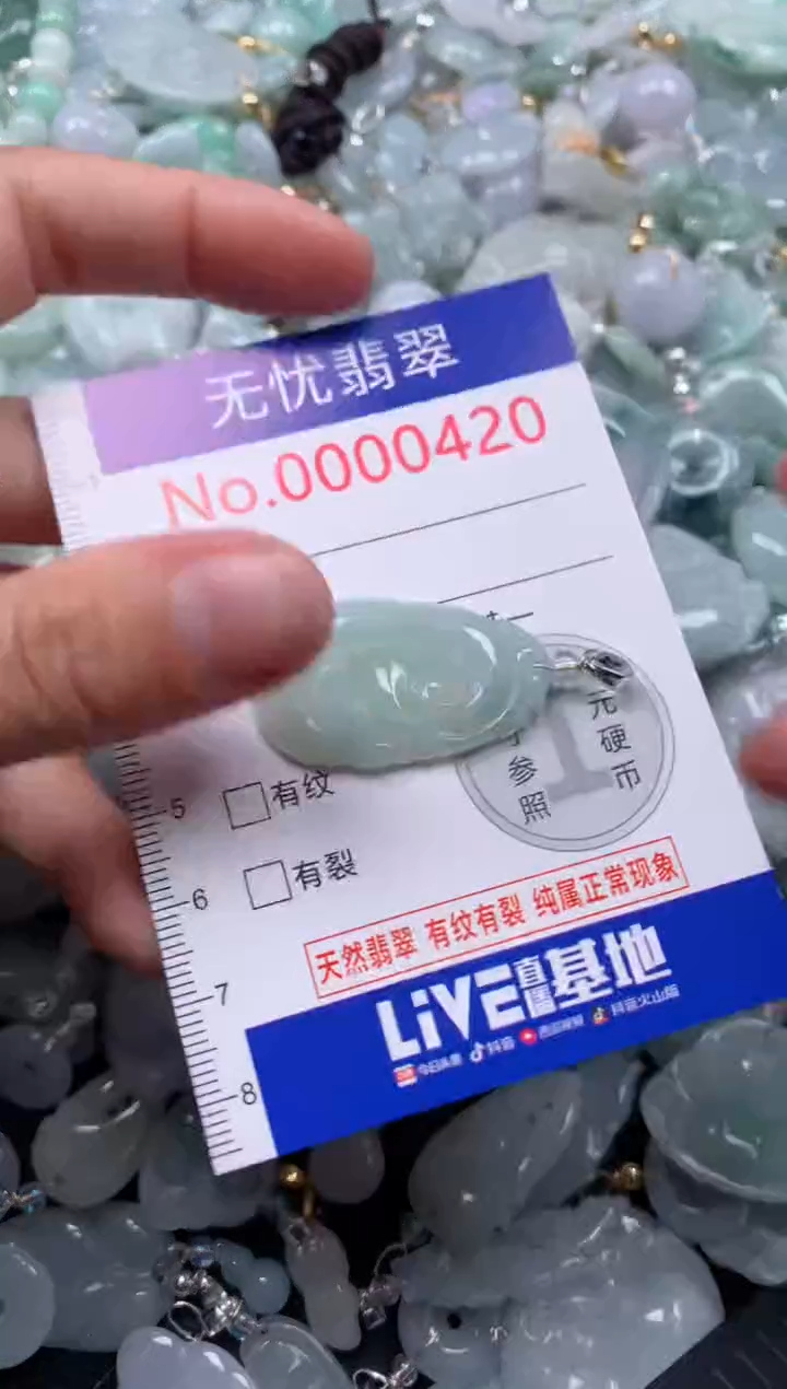 颈饰未镶嵌翡翠420