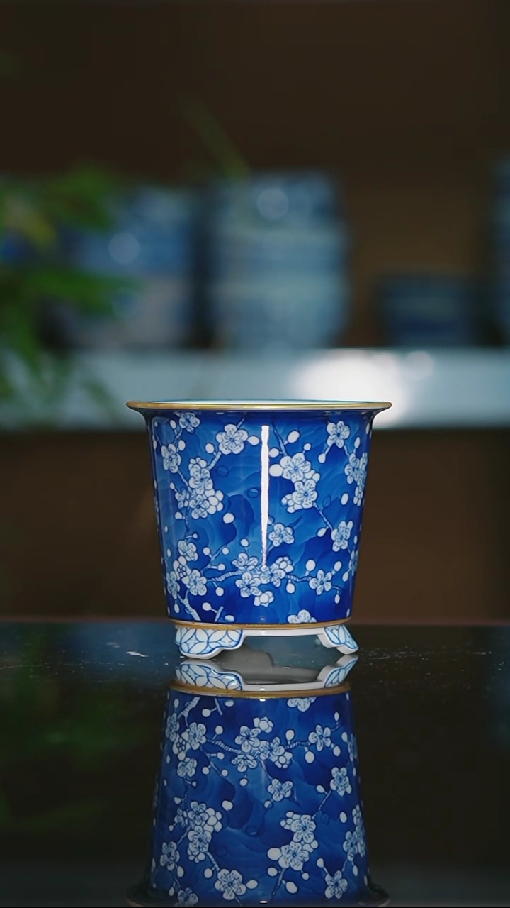 【闪购商品】手绘陶瓷内口6.7高8深