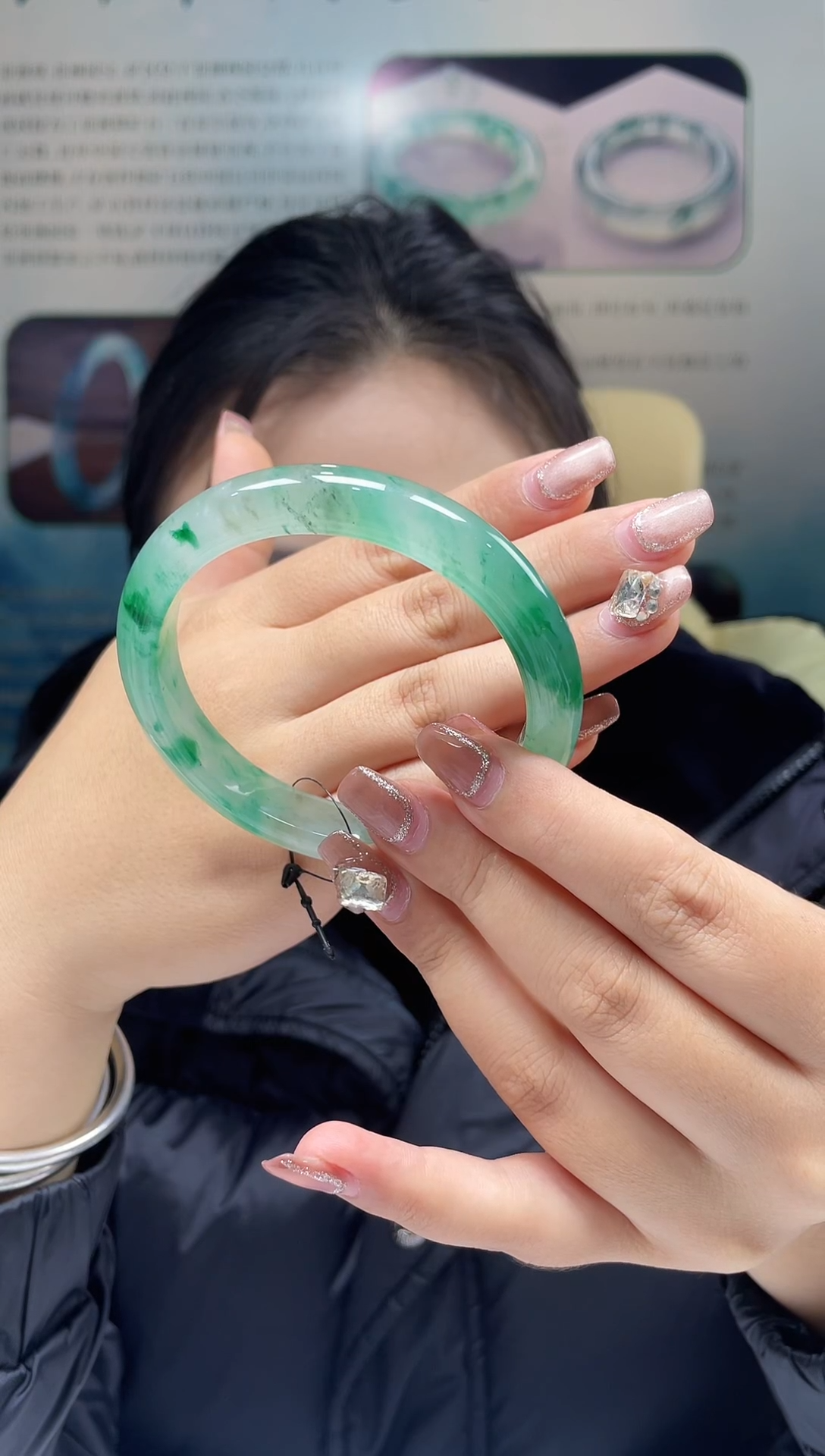 【闪购商品】石英质玉手镯未镶嵌非洲翠手镯多样性发货