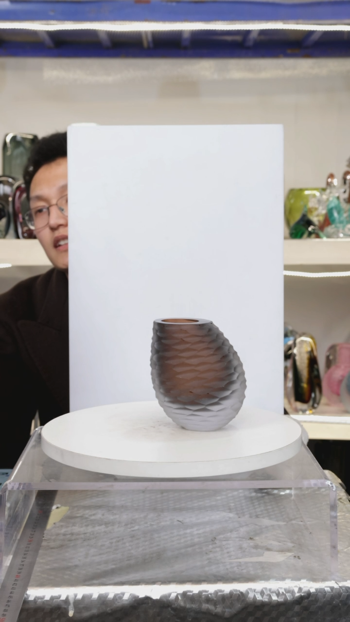 【闪购商品】琉璃高13精品琉璃正常手工痕迹