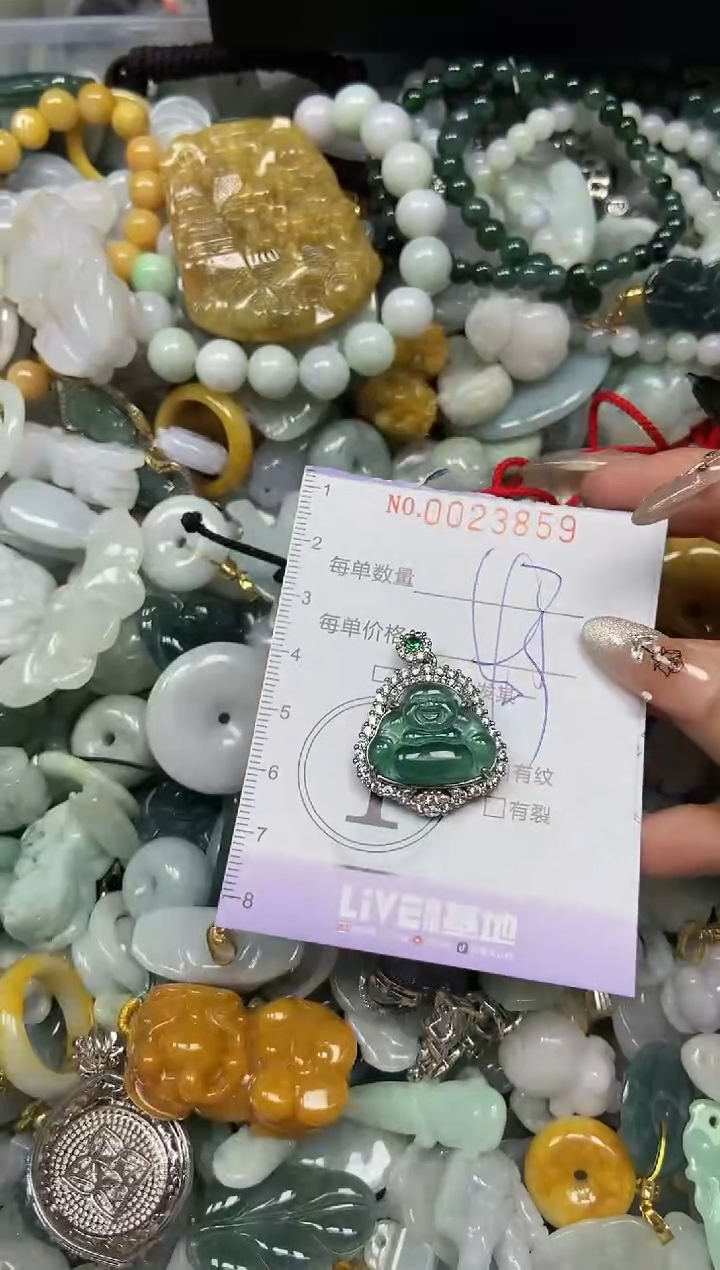 【闪购商品】翡翠颈饰未镶嵌闪购0023859