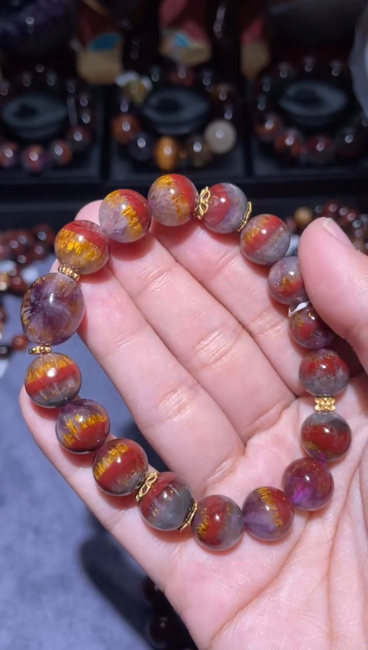 【闪购商品】水晶手链未镶嵌极光11mm-