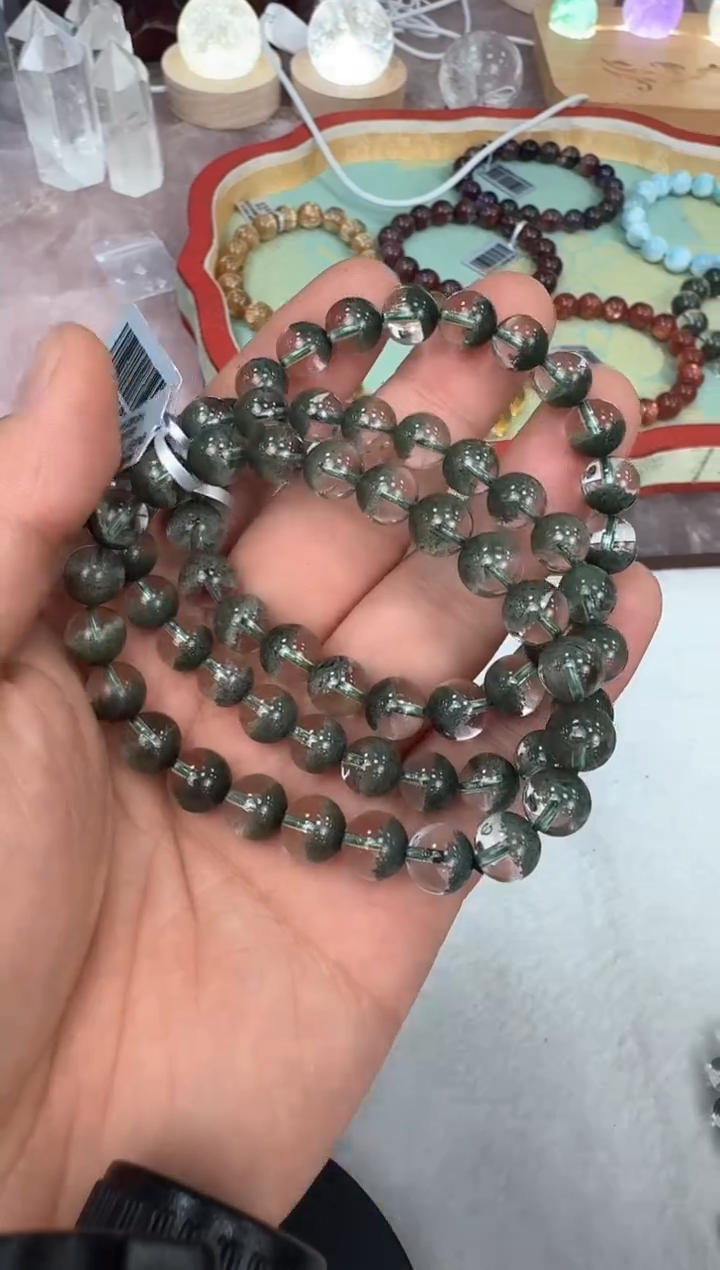 【闪购商品】水晶手链未镶嵌GXL622 约8mm多样性发一件