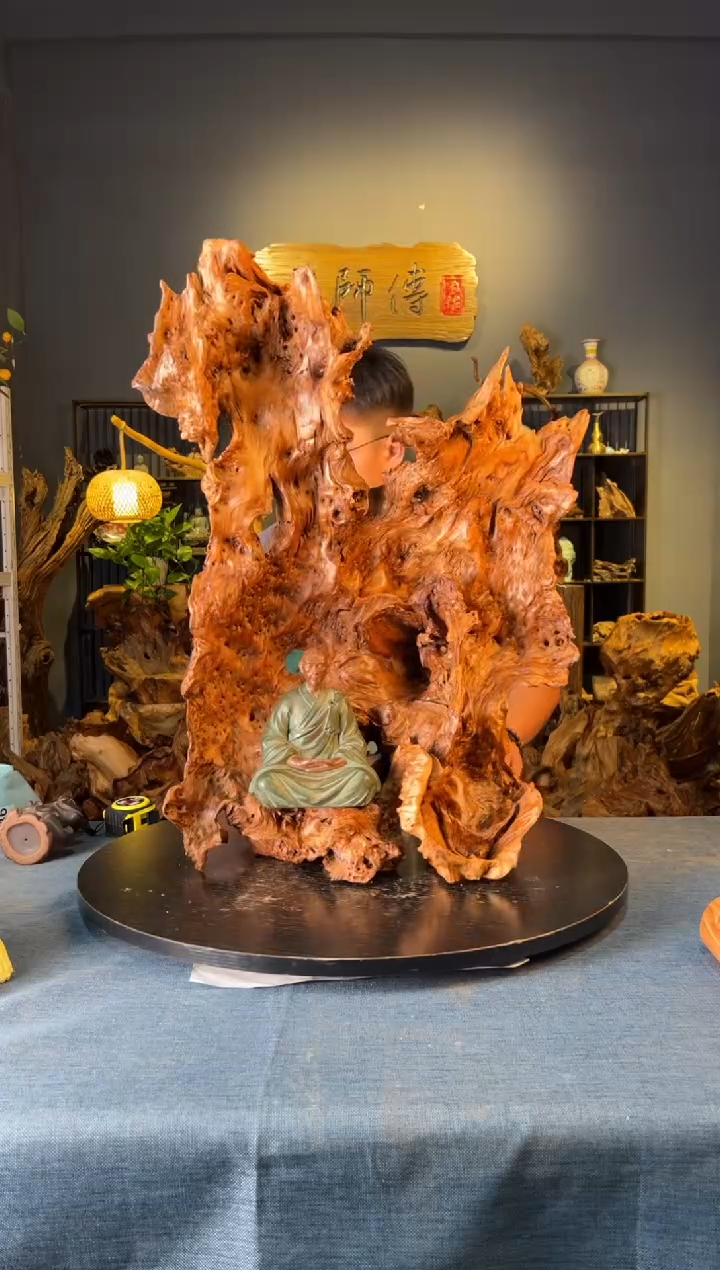 木卢师傅根艺作品（不包含人物摆件）