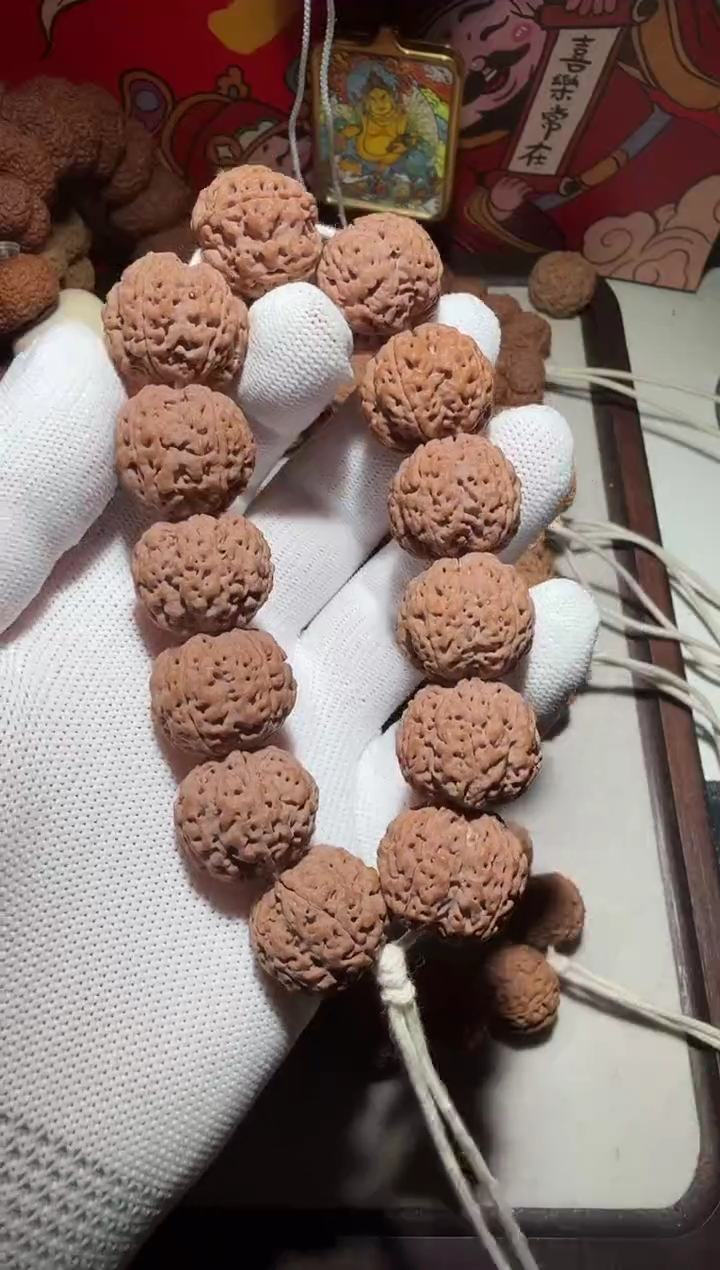 【闪购商品】金刚菩提手串超头针孔满肉五星蜂王22