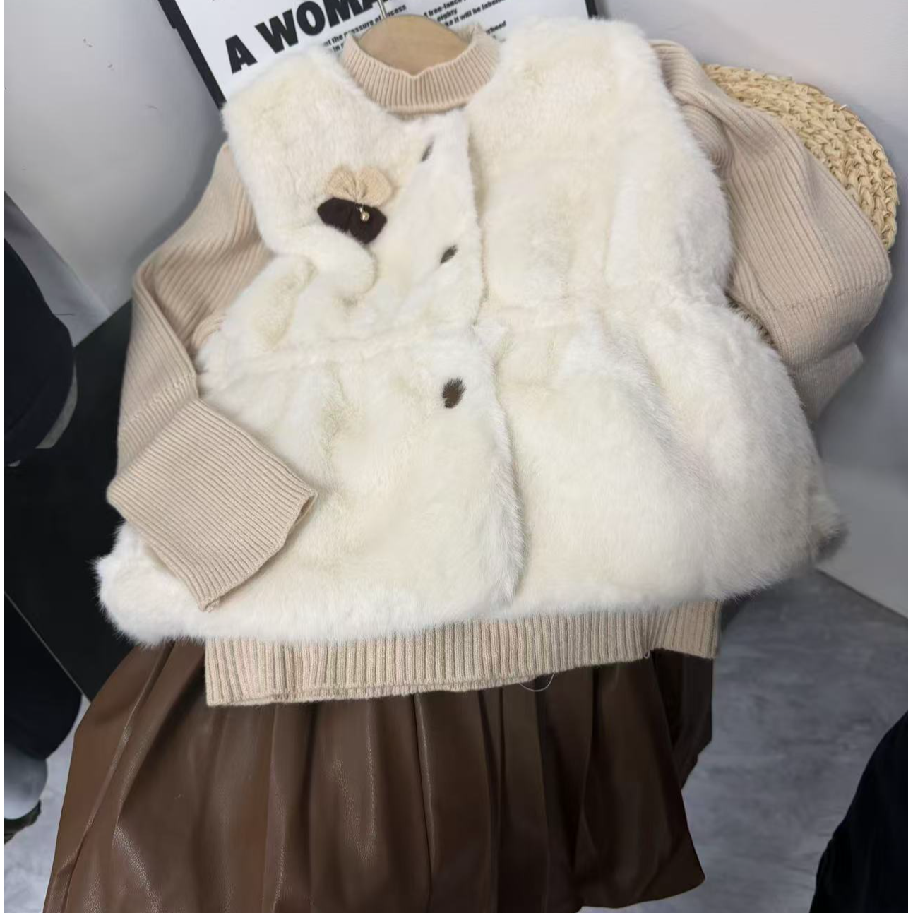 女童小香风三件套297