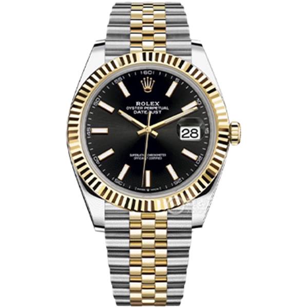 99新 Rolex/劳力士 老佛爷/劳力士126333/自动机械/23年全套/41mm
