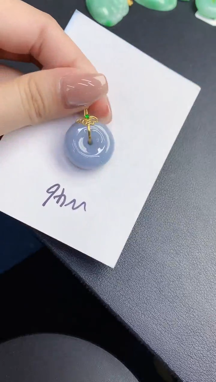 【闪购商品】翡翠颈饰18K金镶嵌00000000000