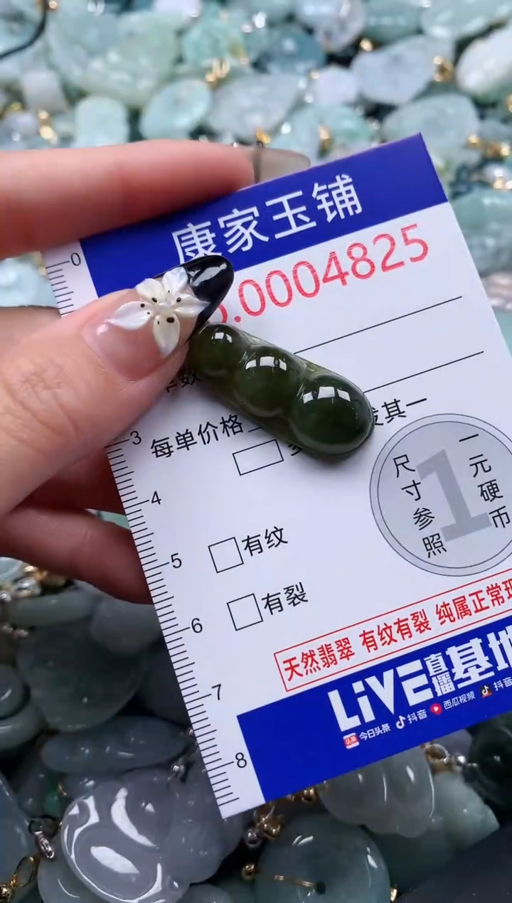 翡翠未镶嵌吊坠(不含链)4825