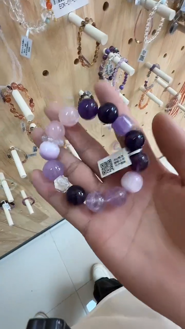 未镶嵌手链水晶村0556 约15mm