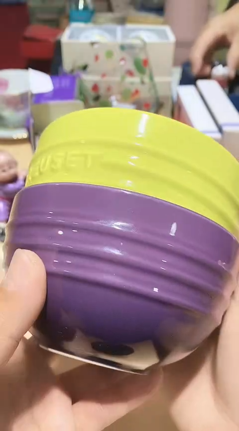 瓷片紫观-喜上眉梢-主人杯