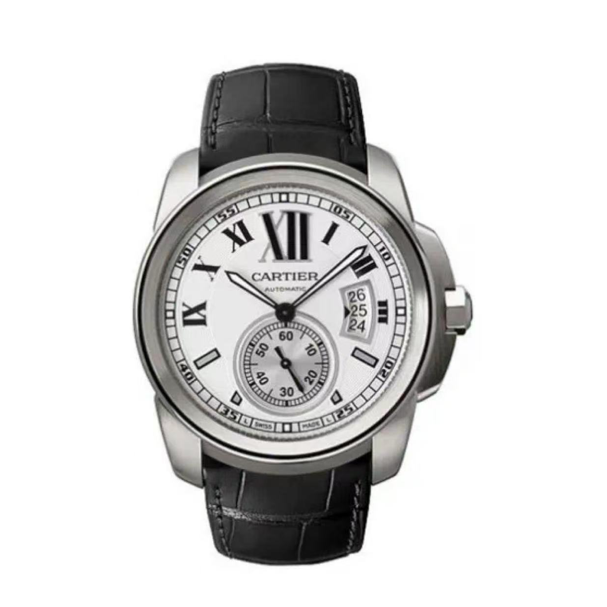 99新 Cartier/卡地亚 梵象批发/卡地亚卡历博/机械/42mm/68000