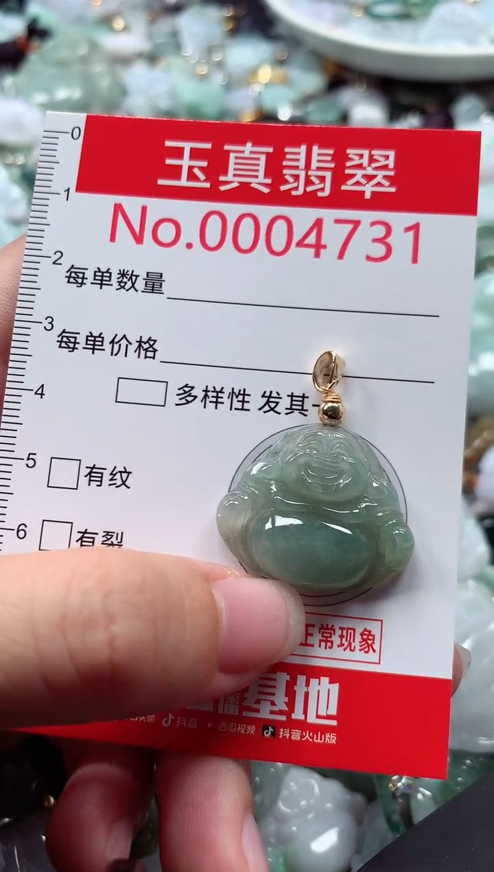 吊坠(不含链)未镶嵌翡翠4731