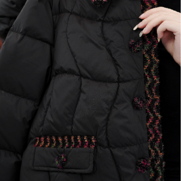 （缺货）2025杭州原版正品保暖气质鸭绒服CE-100271-YMQS