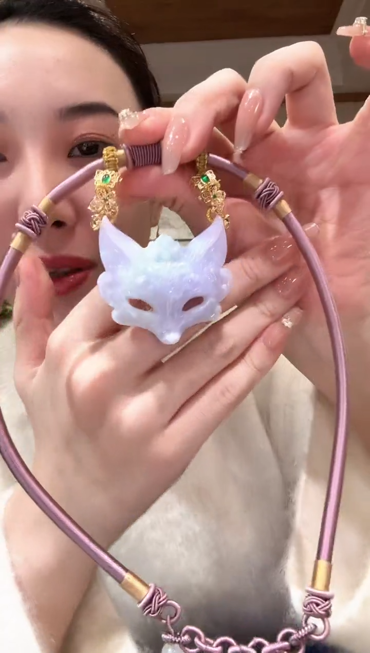 【闪购商品】翡翠颈饰未镶嵌国风