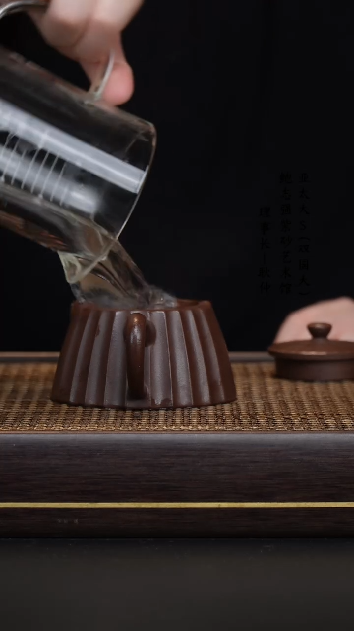 【闪购商品】紫砂茶壶乐乐主人杯紫气东来