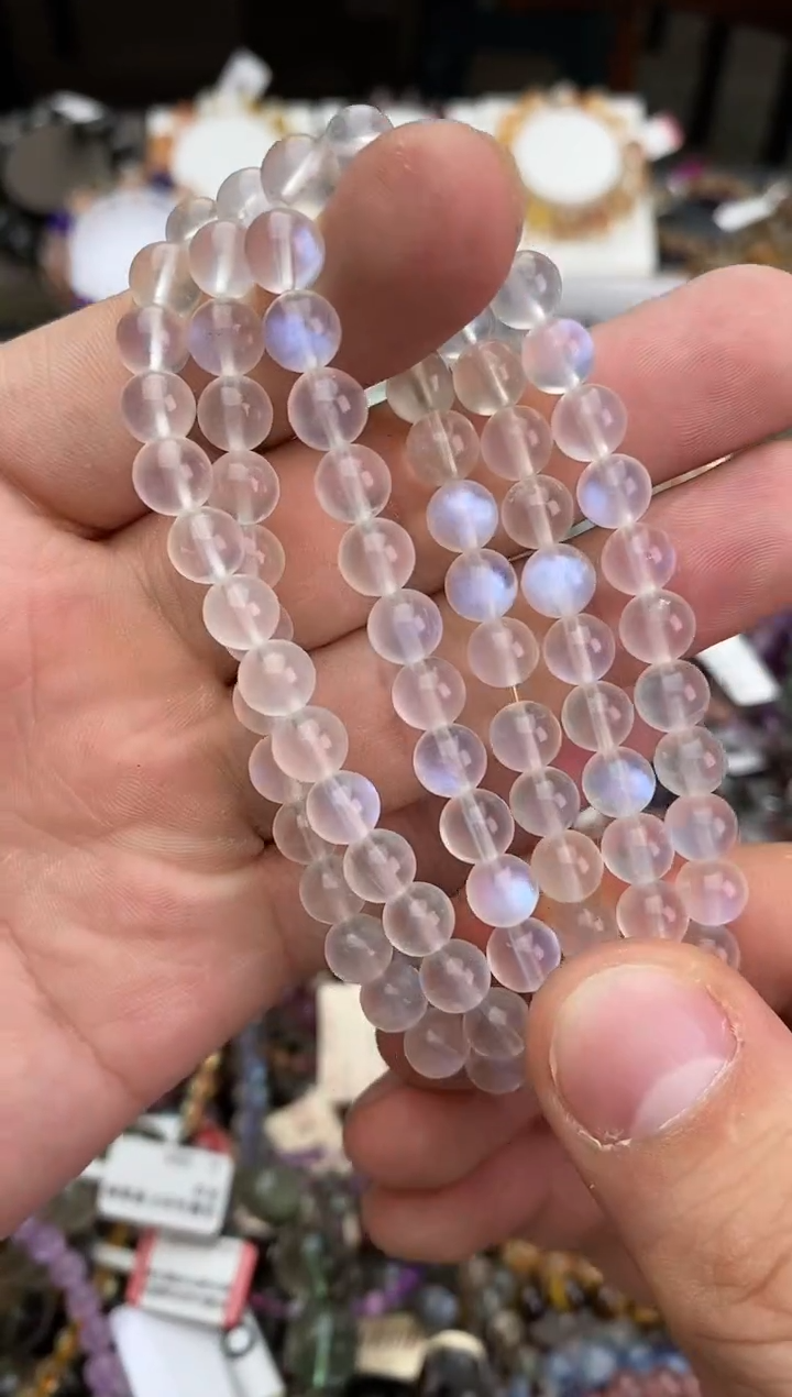 未镶嵌手链月光石手链