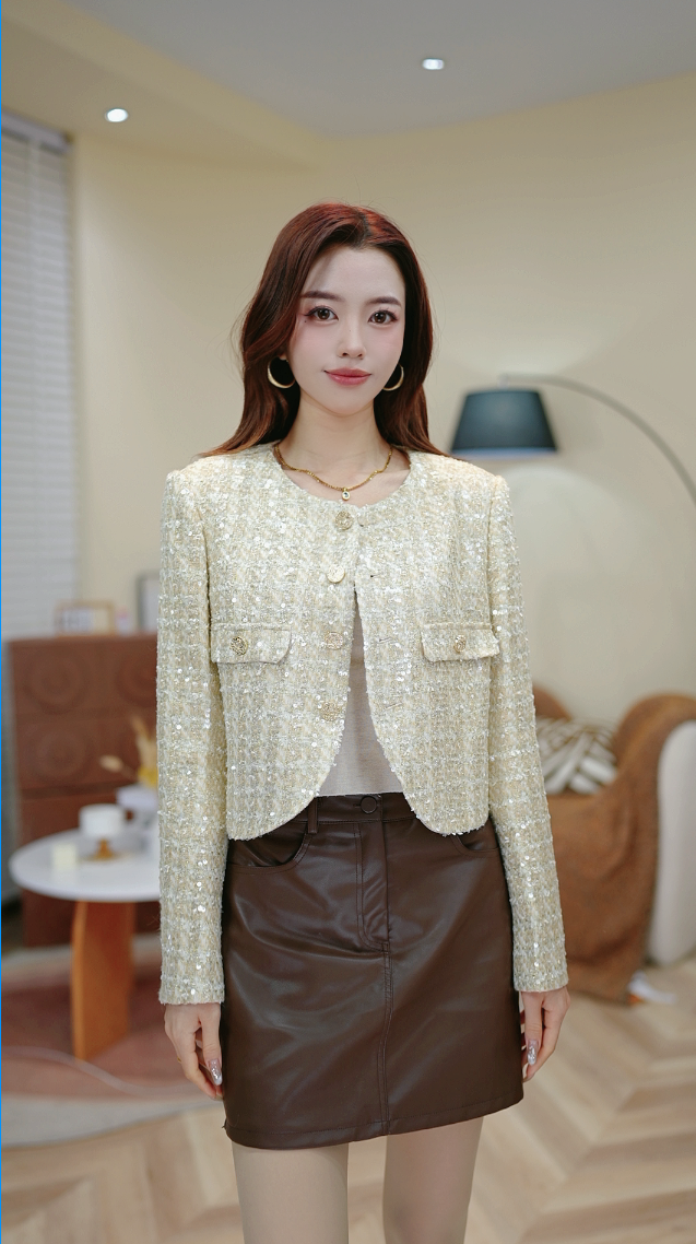 外套女士新款早春设计感小众港风高级感夹克秋季显瘦时尚213