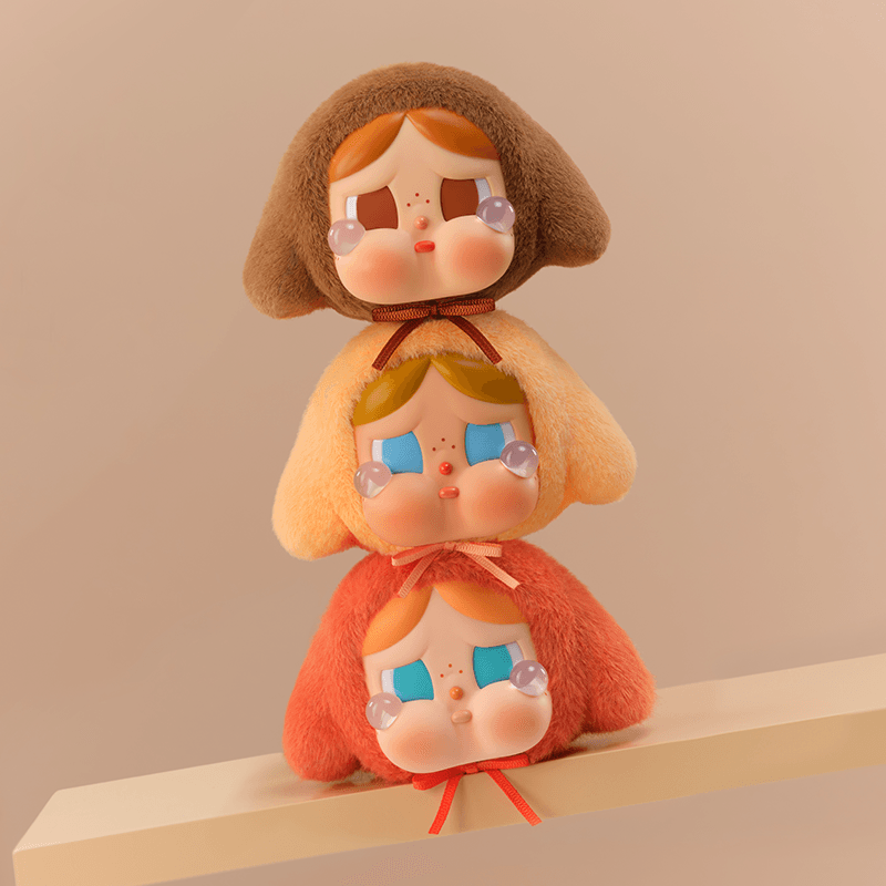 POP MART/泡泡玛特CRYBABY  Crying Babe系列毛绒扭蛋盲盒