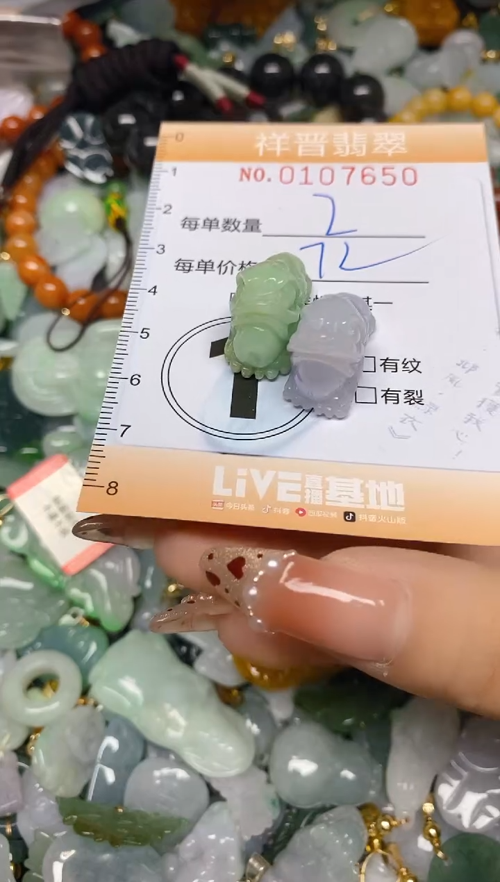 【闪购商品】翡翠颈饰未镶嵌闪购0107650