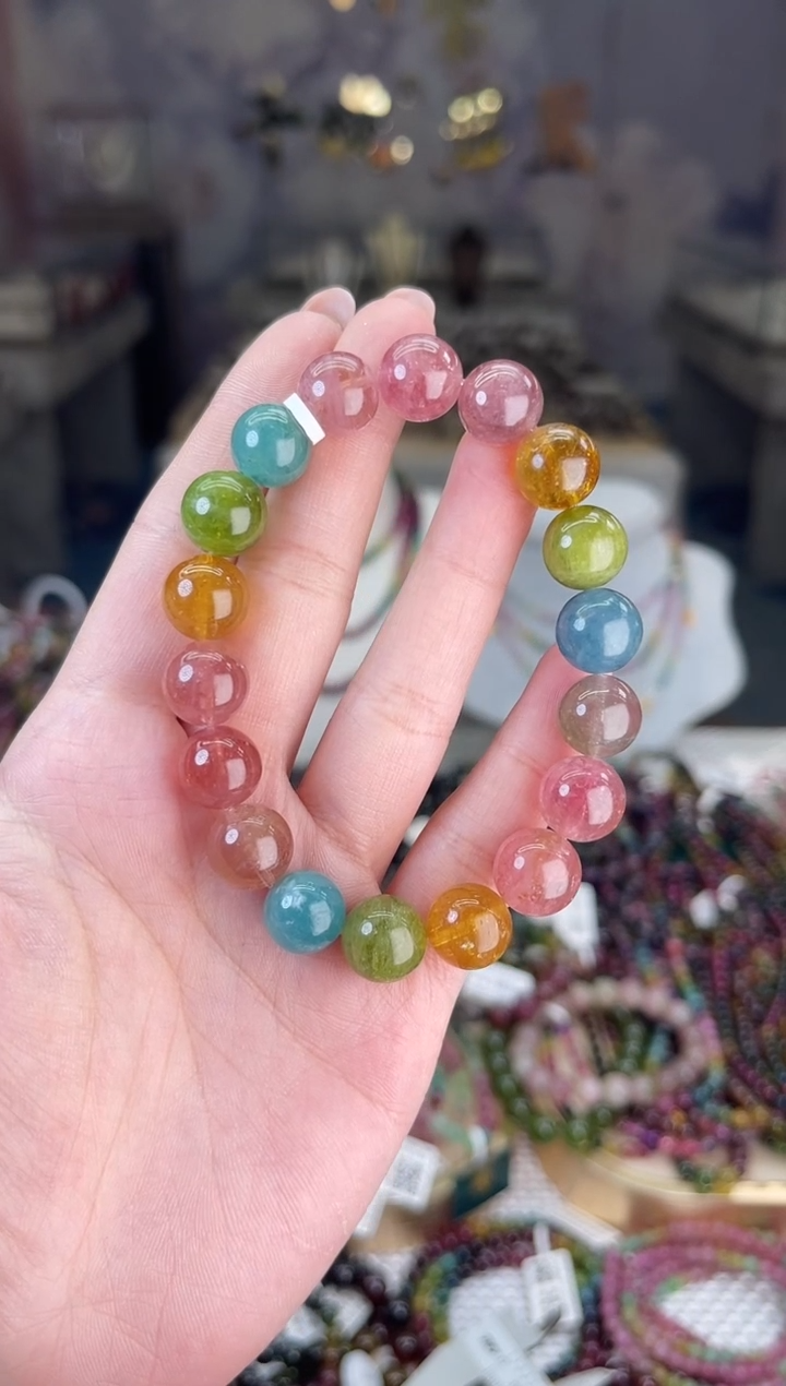 【闪购商品】碧玺/未镶嵌11mm+碧玺单圈多样性发货