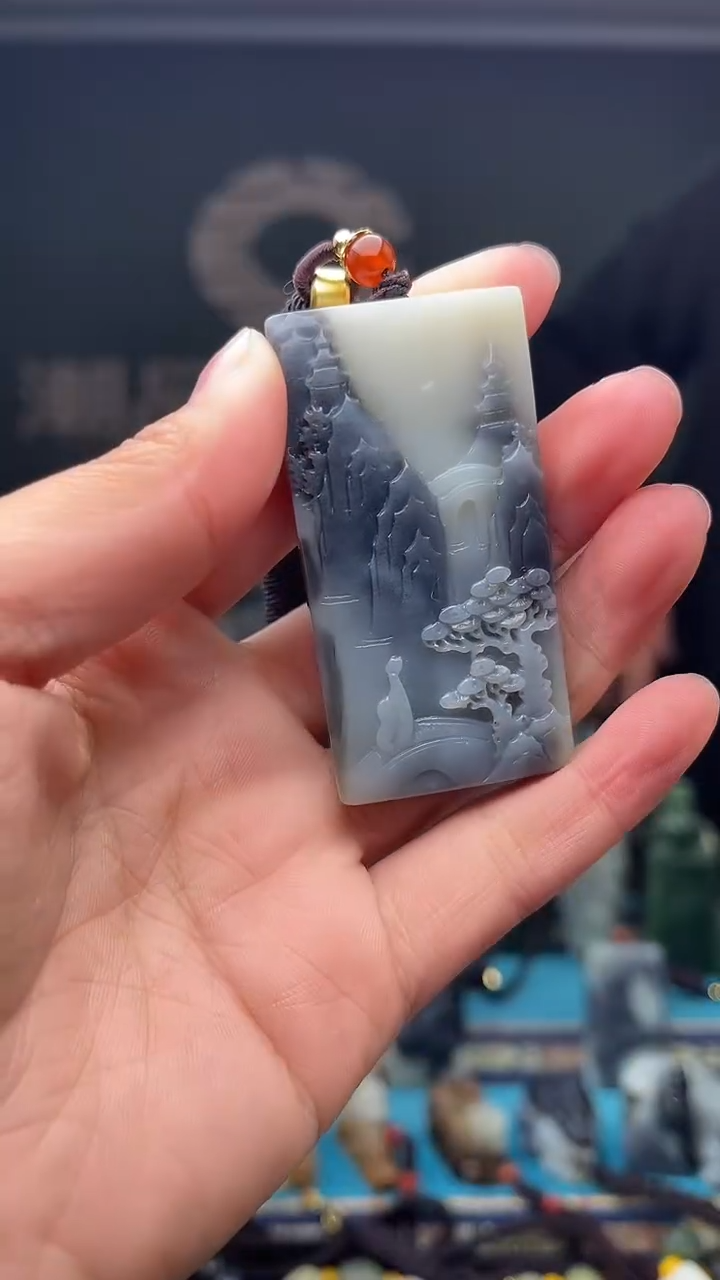 未镶嵌和田玉挂件1