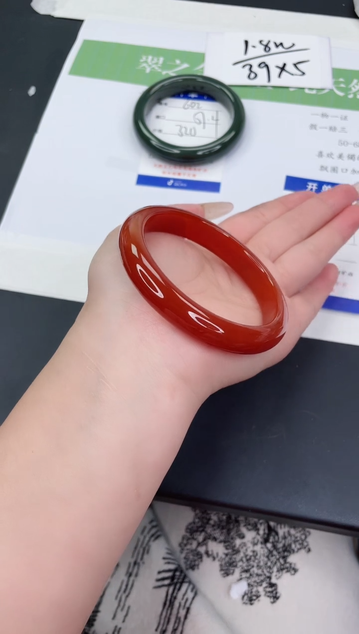 【闪购商品】石英质玉未镶嵌手镯M604-61+