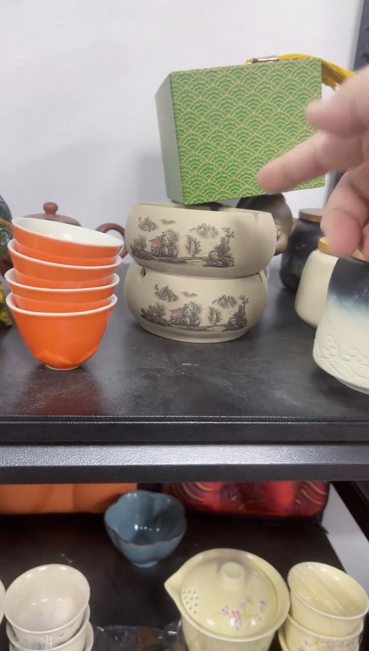 摆件青韵瓷华清货专属链接