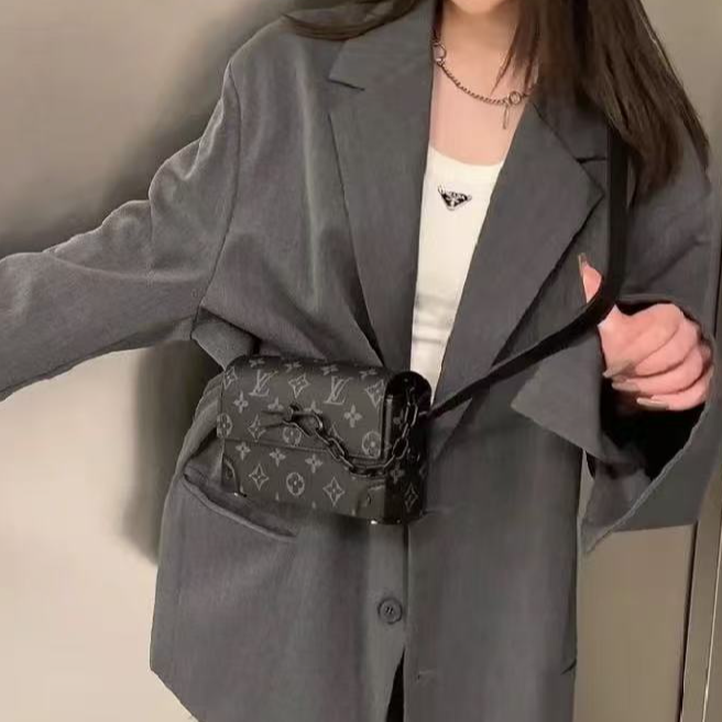 全新未使用 LouisVuitton/路易威登 小花佳珊0981  盒子包 芯片 