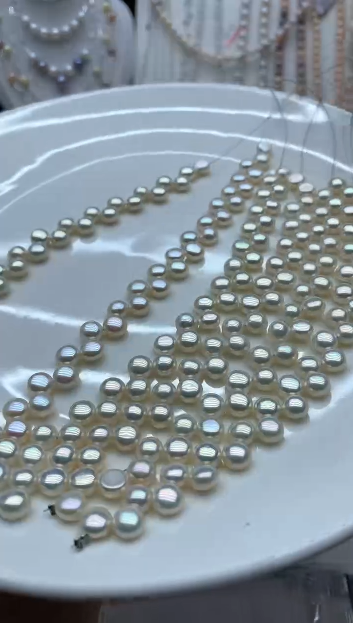 淡水珍珠手链银S925镶嵌多样性发其一