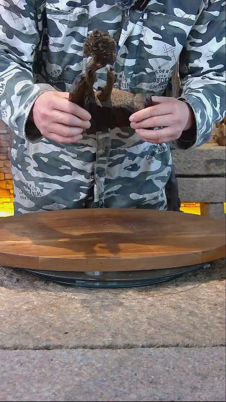 【闪购商品】木木雕金丝楠阴沉木摆件