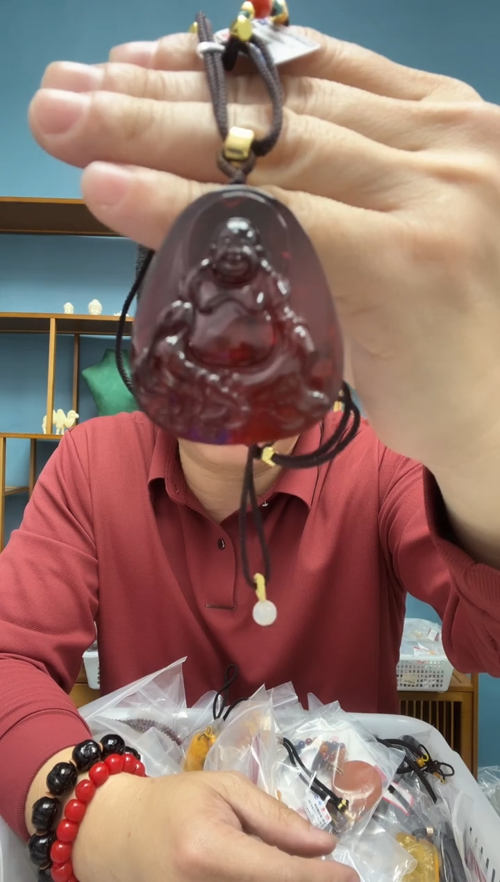 【闪购商品】琥珀裸石未镶嵌天然蜜蜡56微瑕介意勿拍