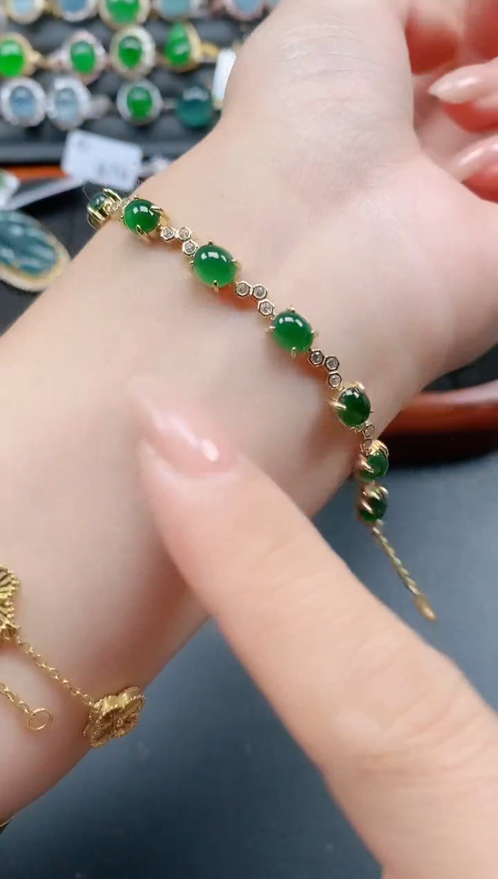 银S925镶嵌戒指翡翠11111