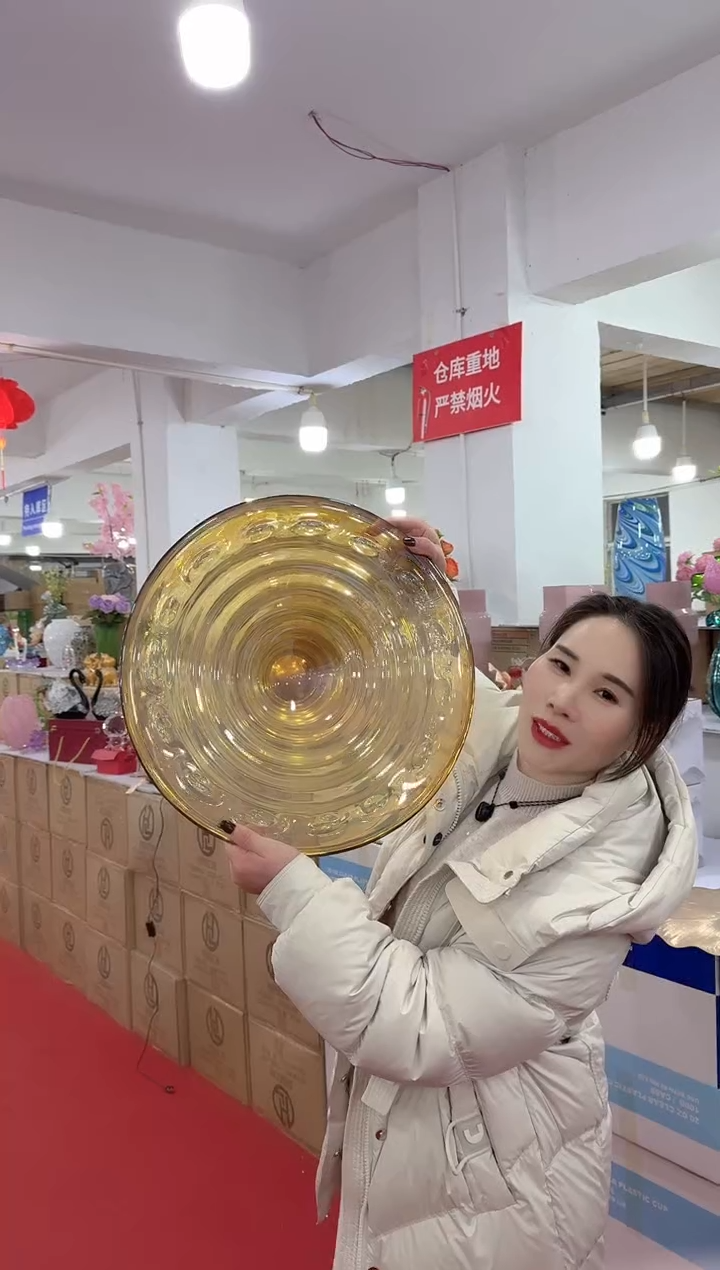 【闪购商品】无铅玻璃美全花器-m-早6