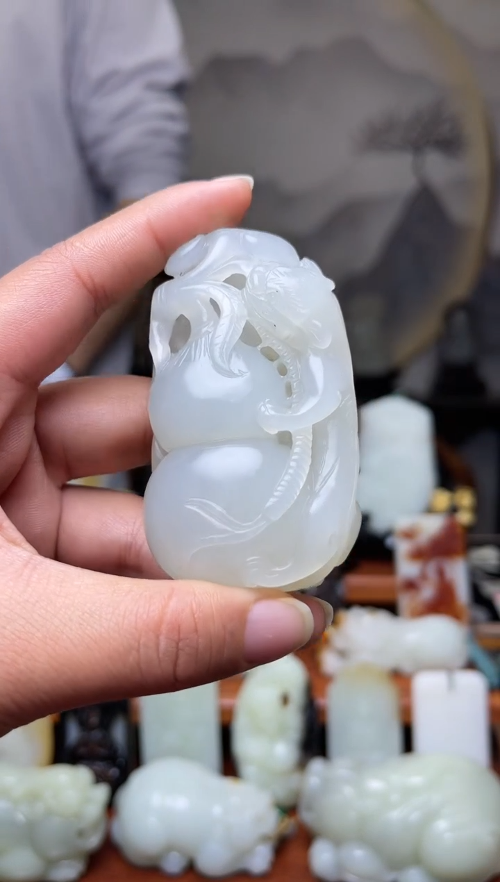 【闪购商品】和田玉吊坠未镶嵌65