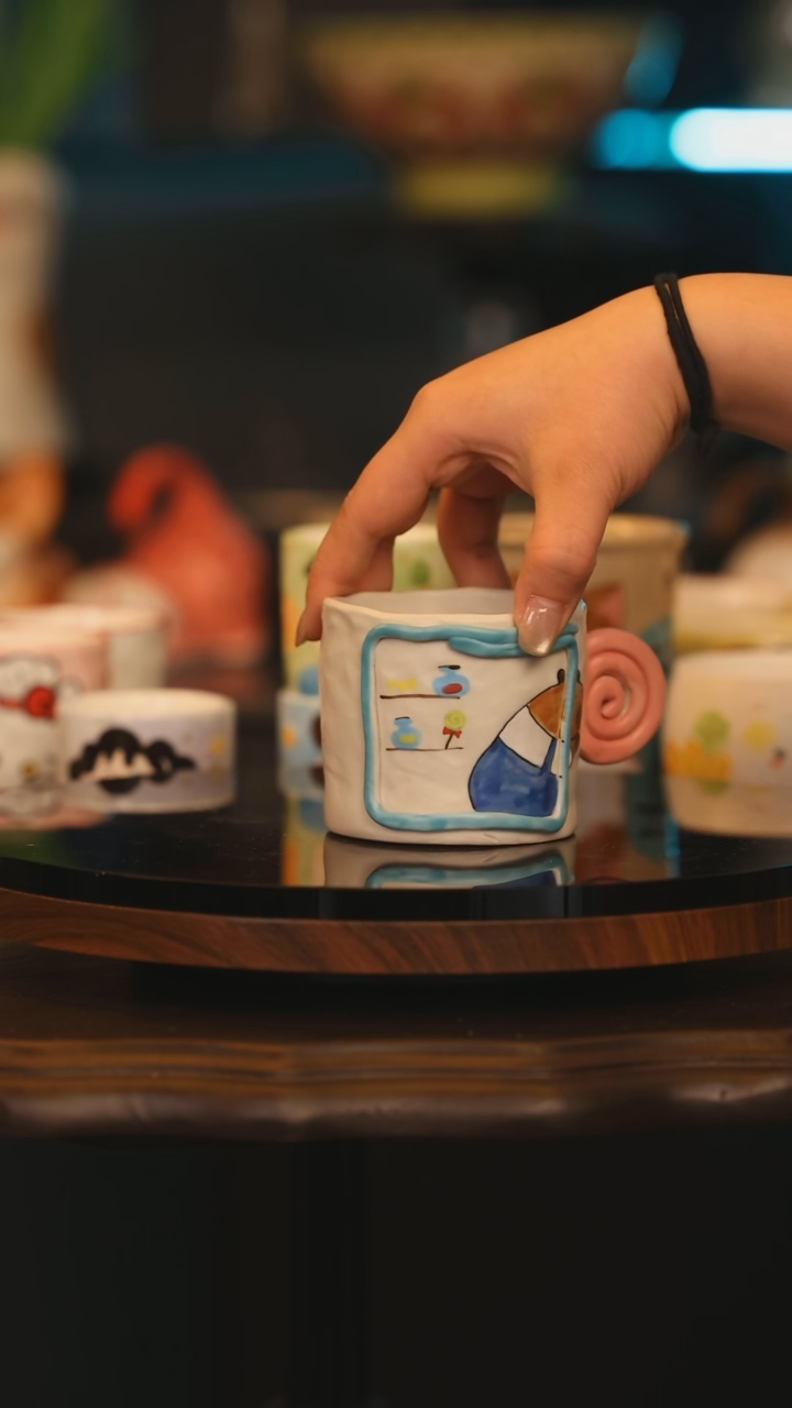 【闪购商品】摆件景德镇釉下彩绘设计师款式陶瓷