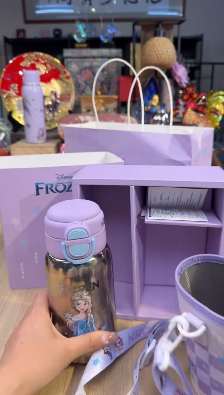 217冰雪女王系列纯钛儿童杯