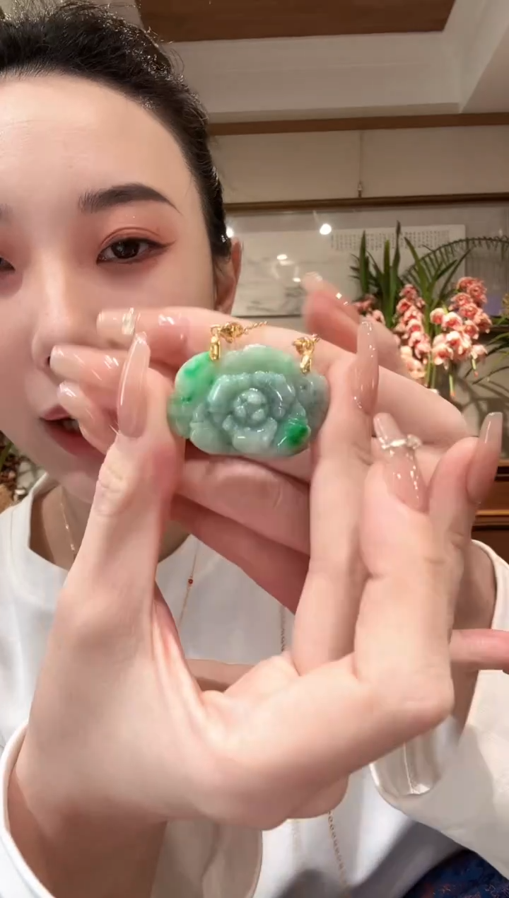 【闪购商品】翡翠颈饰未镶嵌国风