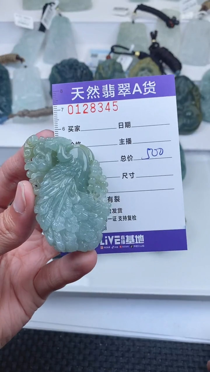 【闪购商品】翡翠颈饰未镶嵌      345