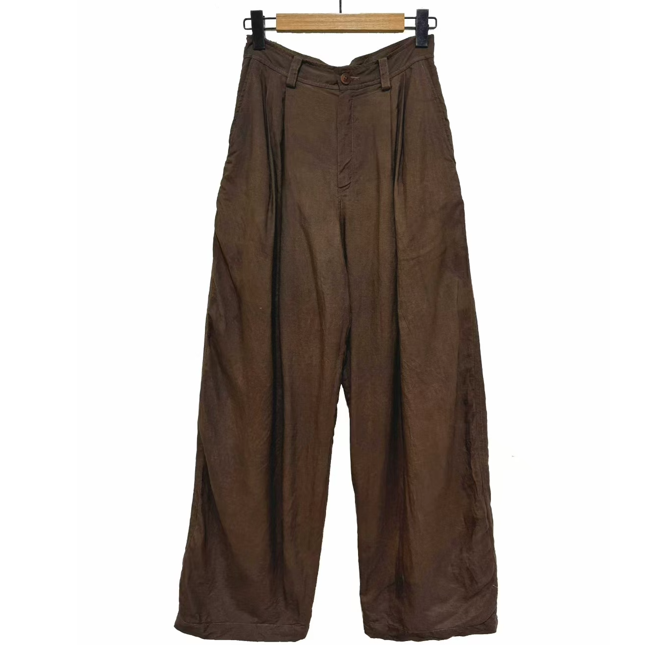 左岸迷香 果儿坊 【长裤】植物染 100%柞蚕丝  休闲百搭 3018